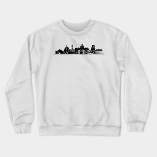 Skyline Of Rome, Italy Crewneck Sweatshirt